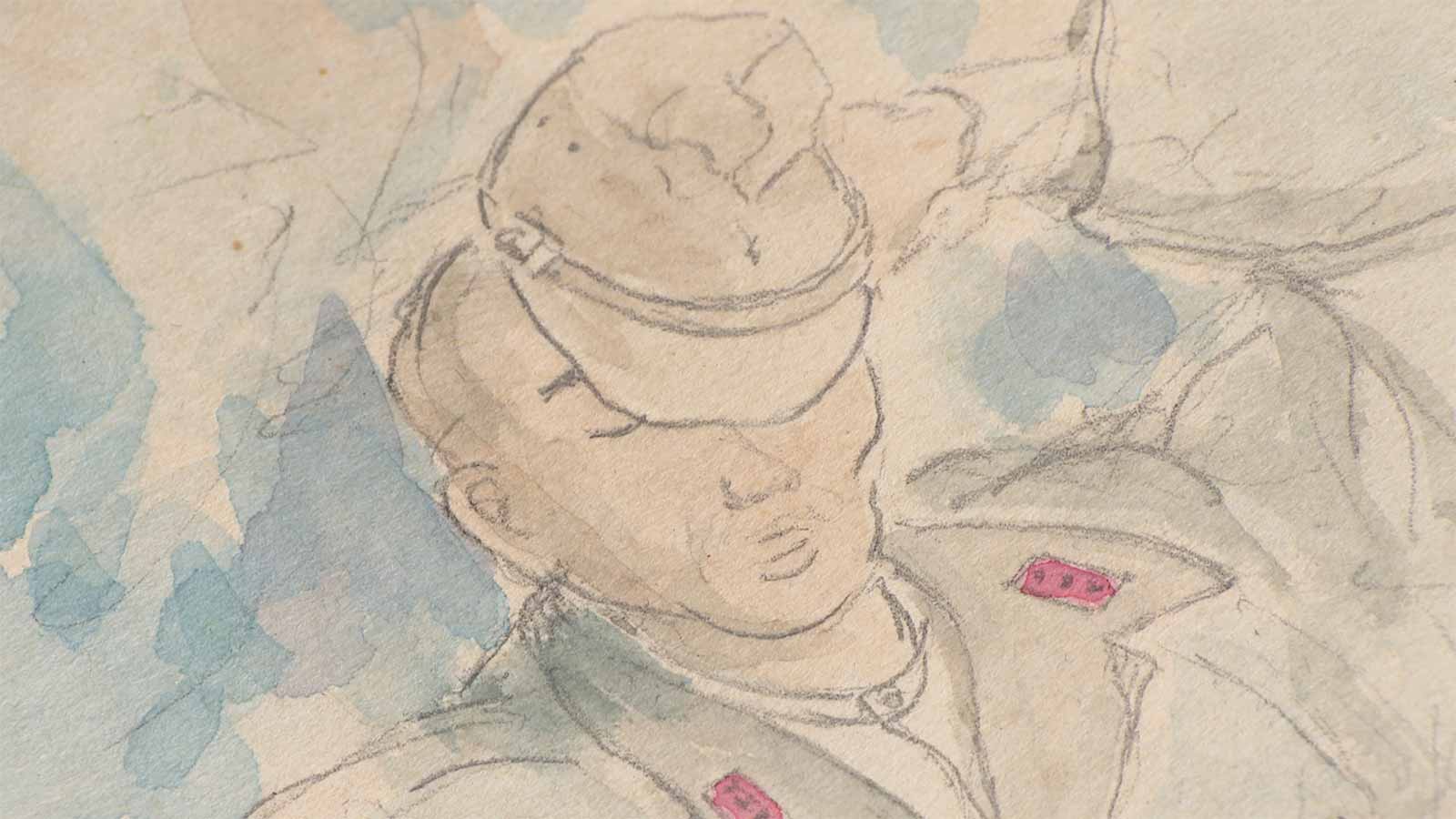 「『死んだら作品の焼却を』戦争が殺した画家」