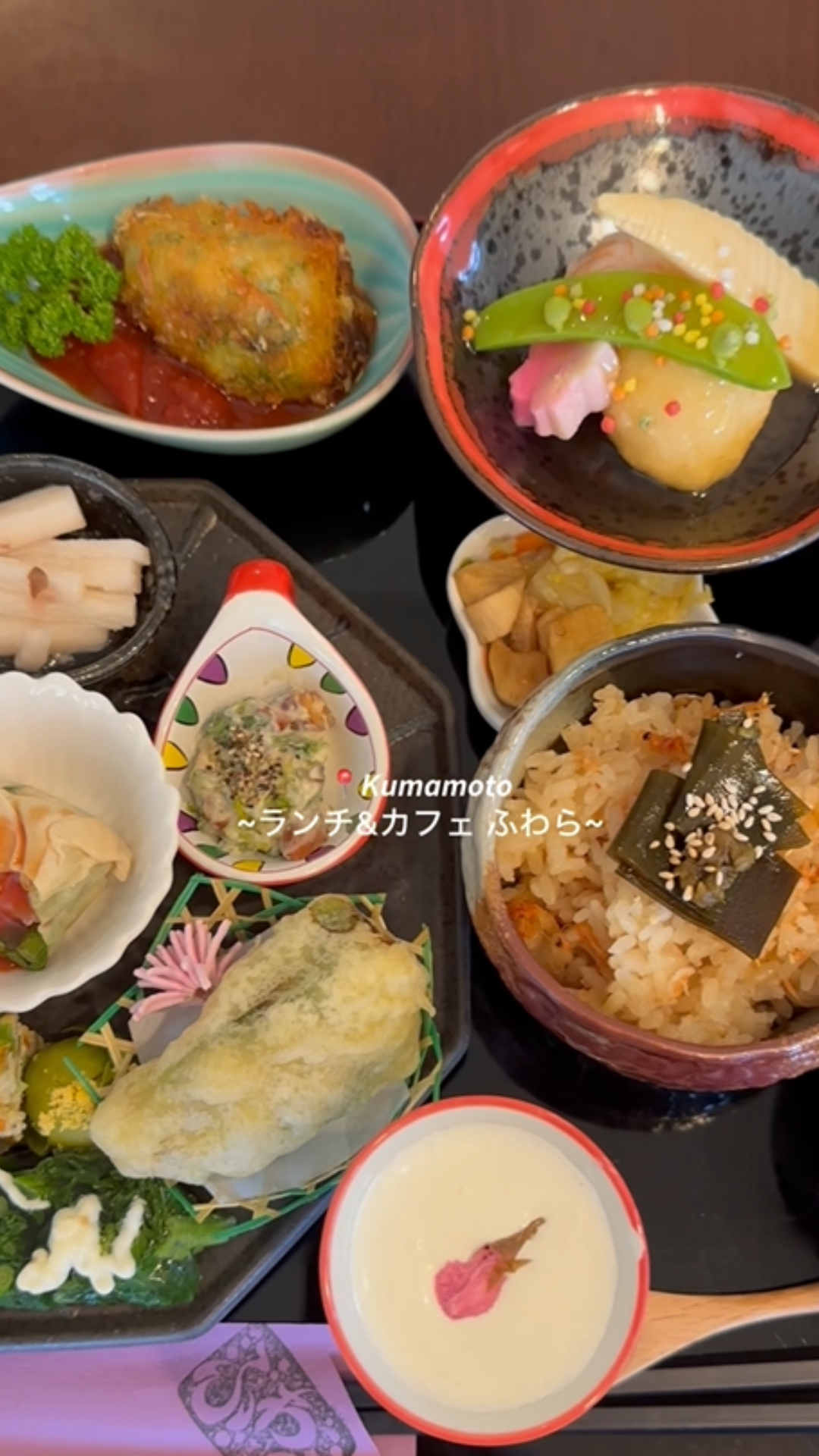 旬の野菜を ふんだんに使ったランチ